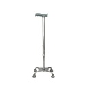 BASTON DE ALUMINIO 4 PATAS EXTENSIBLE--BAS-800