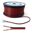 CABLESCA CABLE FLEX T-AUD 2X18 NEG-ROJO C-MT