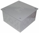 CAJA D/PASO METAL 8 X 6 X 6