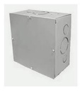 CAJA DE PASO METALICA 17 X 17 X 8