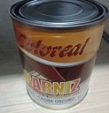 COLOREAL BARNIZ 1/4 GAL CAOBA CLARO