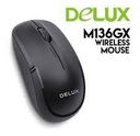 DELUX WIRELESS MOUSE  BLACK