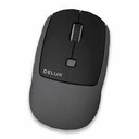 DELUX WIRELESS MOUSE BLACK