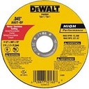 DEWALT DISCO C-METAL 4 1/2X045X7/8 LISO