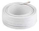 FERMETAL CABLE COAXIAL RG/59U C/MT BLANC