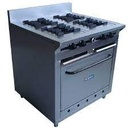 INDUSTRIAL COCINA 4 HORNILLAS S-PLANCHA
