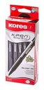 KORES BOLIGRAFO RETRACTIL NEGRO F UNID