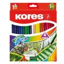 KORES COLORES ACUARELABLES 24UND+PINCEL