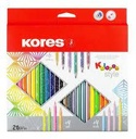 KORES COLORES STYLE TRIANGULARES x 26UND