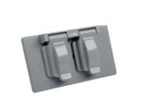 LUMISTAR TAPA DOBLE P/INTERPERIE GRIS