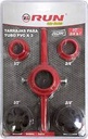 RUN TARRAJAS PARA TUBOS PVC X 3