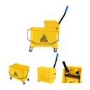 TOBO EXPRIMIDOR 20L P- TRAPEADOR PLAST. AMARILLO