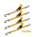 TOLSEN RATCHET 4PZAS PARA CARGA 25MMX5M