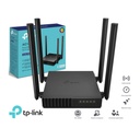 TP LINK ROUTER DUAL BAND 4 ANT AC1200