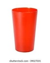 VASO COPA PLASTICO ROJO