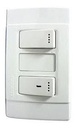 VOLTAGE INTERRUPTOR DOBLE BLANCO