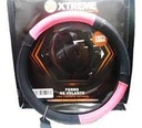 XTREME FORRO P-VOLANTE CUERO NEGRO-ROSADO